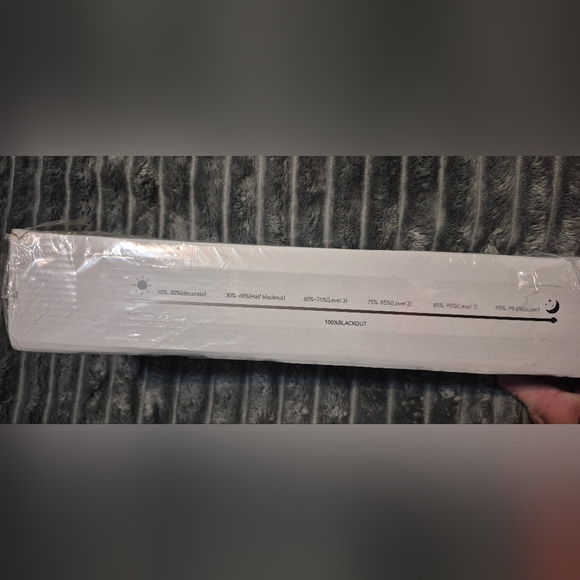 NIB AJAZZ Blackout Accordion Invisible Folding Magnetic Curtain Door - Picture 14 of 16